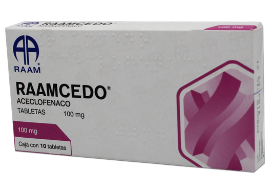 RAAMCEDO 10 TAB 100 MG