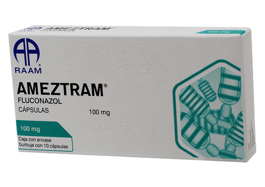 AMEZTRAM 10 CAPS 100 MG