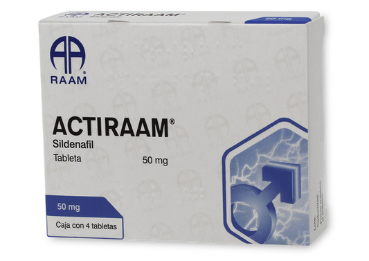 ACTIRAAM 4 TAB 50 MG