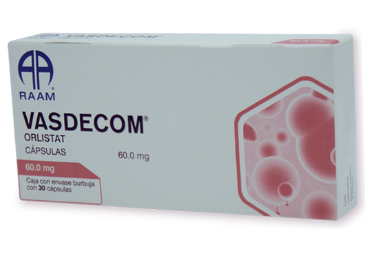 VASDECOM 30 CAPS 60 MG
