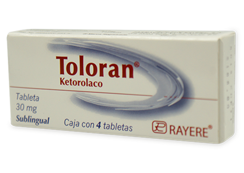TOLORAN SUBLINGUAL 4 TAB 30 MG