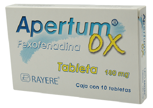 APERTUM OX 10 TAB 180 MG