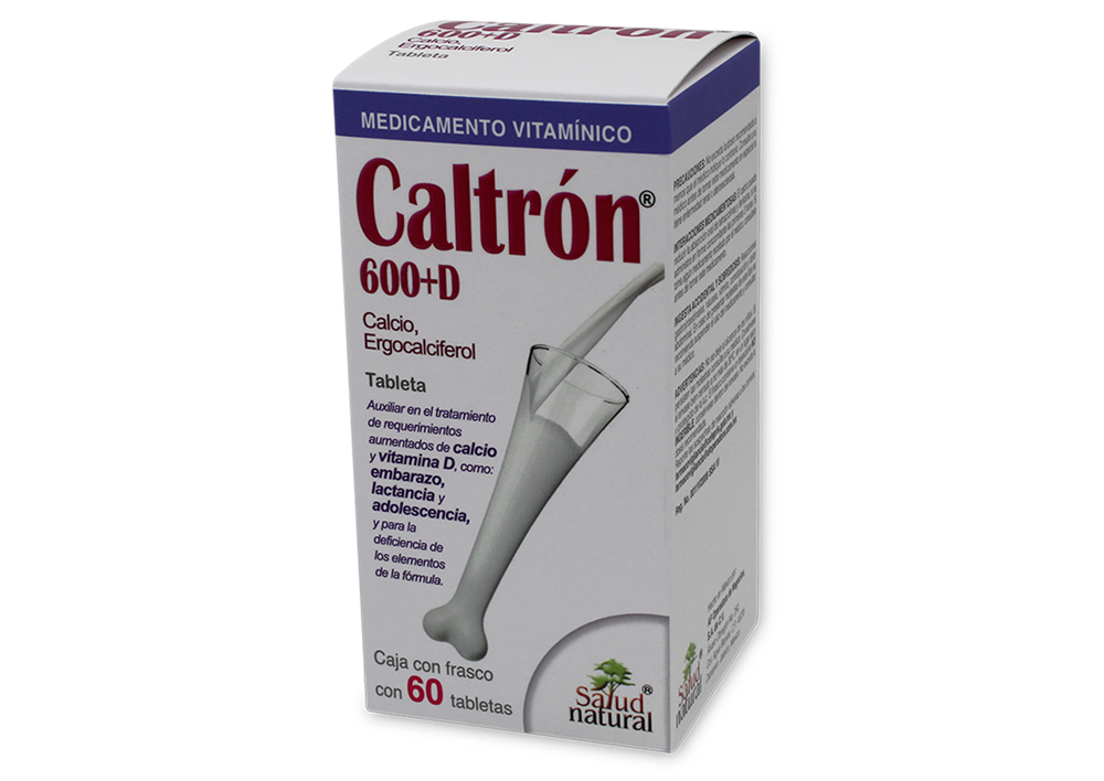 CALTRON 600+D 60 TAB 600MG /125 UI