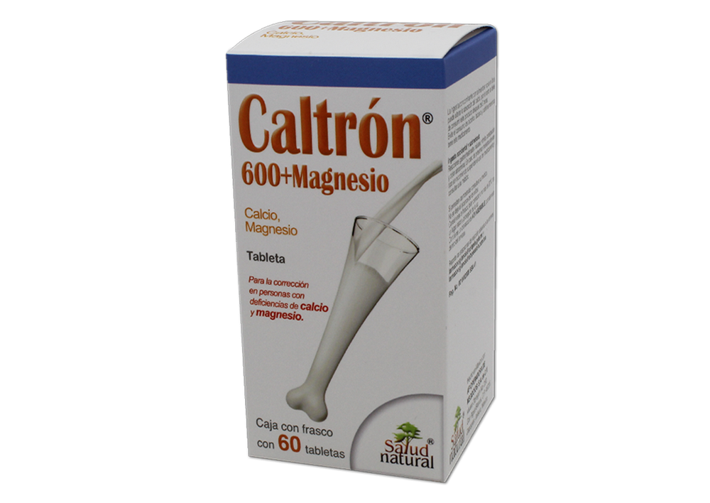 CALTRON 600+MAGNESIO 60 TAB 1500/100 MG