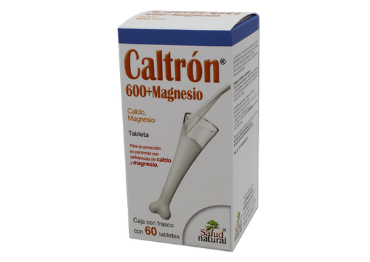 CALTRON 600+MAGNESIO 60 TAB 1500/100 MG