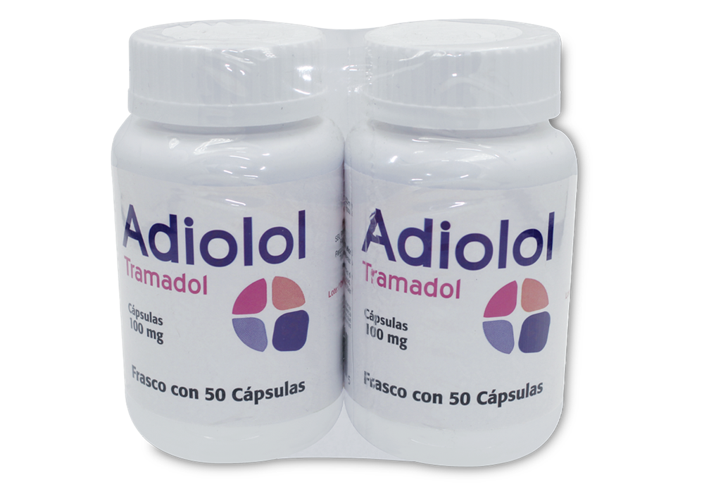 ADIOLOL DUO-PACK 50 CAPS 100 MG