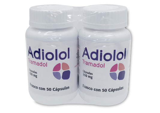 ADIOLOL DUO-PACK 50 CAPS 100 MG