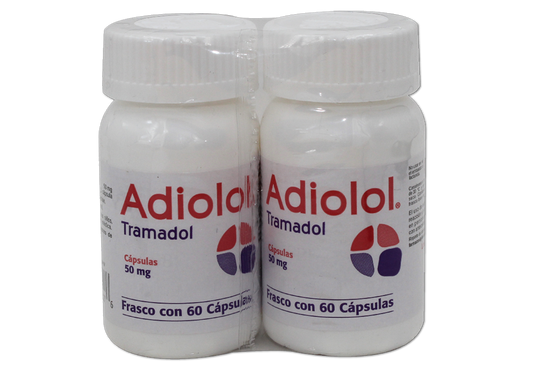 ADIOLOL DUO-PACK 60 CAPS 50 MG