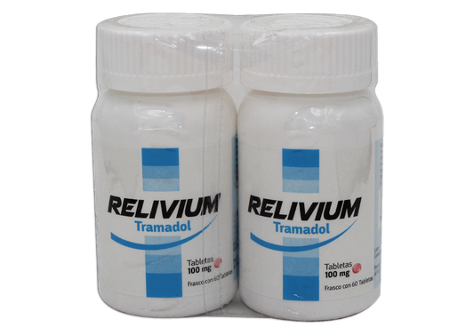 RELIVIUM DUO PACK 60 TAB 100 MG