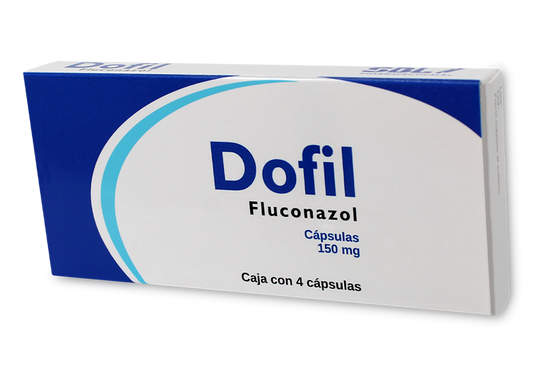 DOFIL 150MG FLUCONAZOL CAJA C/4 CAPS