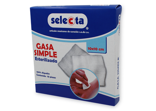 GASA SELECTA 10 GASAS 10CMX10 CM