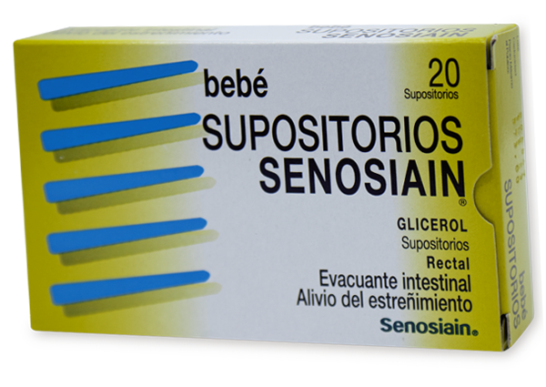 SUPOSITORIOS SENOSIAIN BEBE/20
