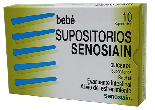 SUPOSITORIOS SENOSIAIN BEBE/10