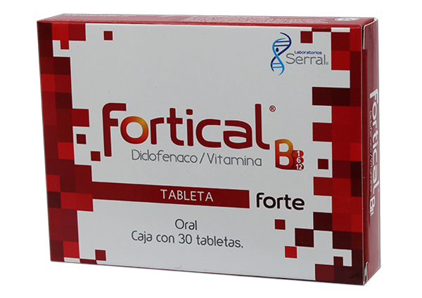FORTICAL FORTE 30 GRAG 50/50/50/1 MG