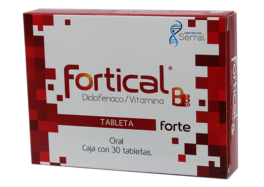 FORTICAL FORTE 30 GRAG 50/50/50/1 MG