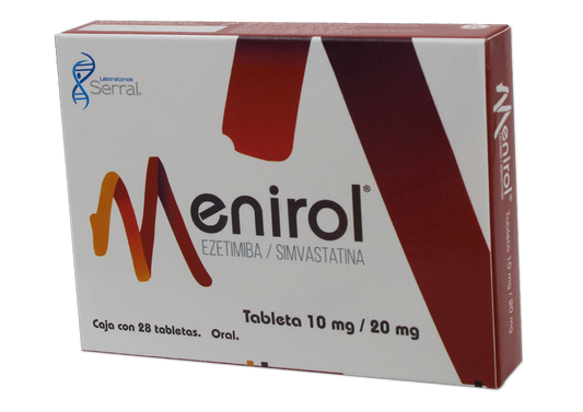 MENIROL 28 TAB 10 MG/20 MG