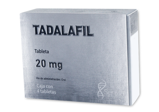 TADALAFIL 4 TAB 20 MG