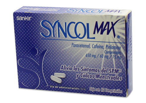 SYNCOL MAX 12 COMP 650/60/15 MG