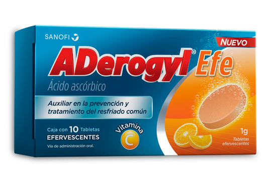 ADEROGYL EFERV 10 TABS 1G