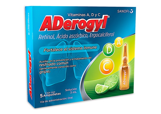 ADEROGYL 1 SOL 5 AMP 3ML