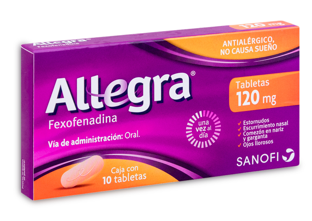 ALLEGRA 10 COMP 120 MG