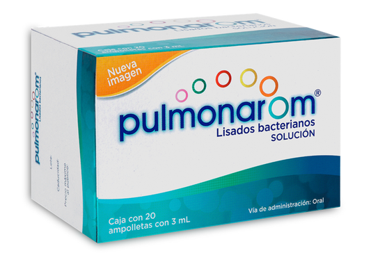 PULMONAROM 20 AMPOLLETAS 3ML