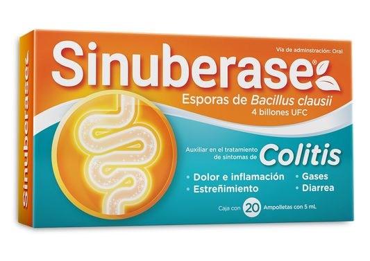 SINUBERASE 20 AMPOLLETAS 4BILL UFC