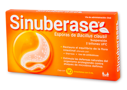 SINUBERASE 10 AMPOLLETAS 5 ML UFC
