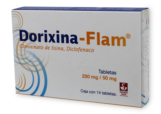 DORIXINA-FLAM 14 TAB 250/50 MG