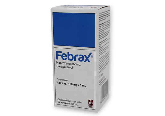 FEBRAX SUSP 1 FCO 125/100MG / 100 ML