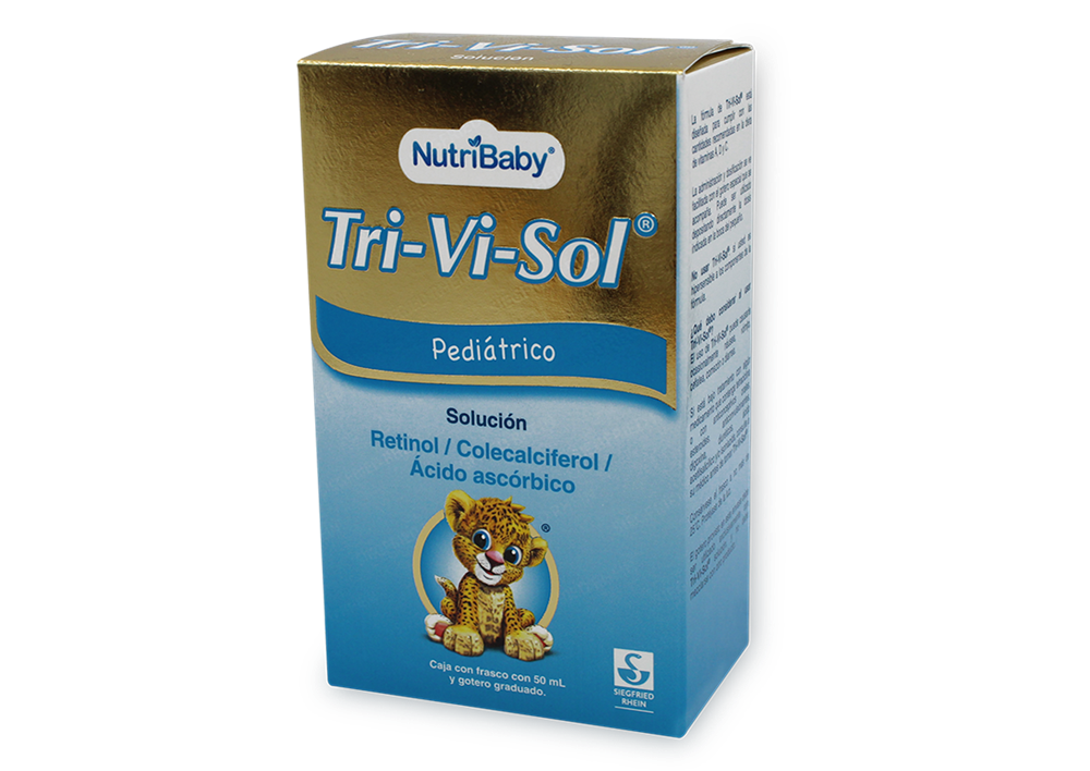 TRI-VI-SOL 1 CAJA CON FCO Y GOT 50 ML