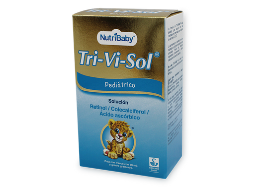 TRI-VI-SOL 1 CAJA CON FCO Y GOT 50 ML
