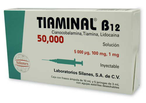 TIAMINAL B12 50,000 5 FA 100/5/1 MG