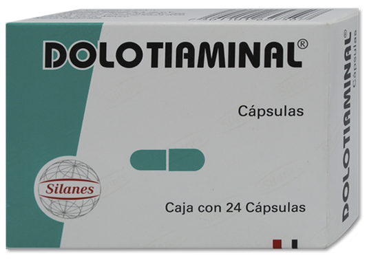 DOLO-TIAMINAL 24 CAPS 500/500/100 MG