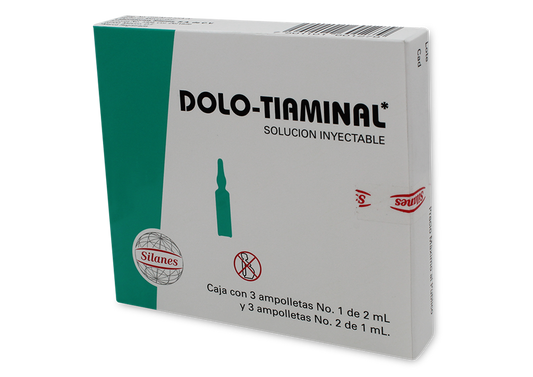 DOLO-TIAMINAL 3 FA 500/200/100 MG
