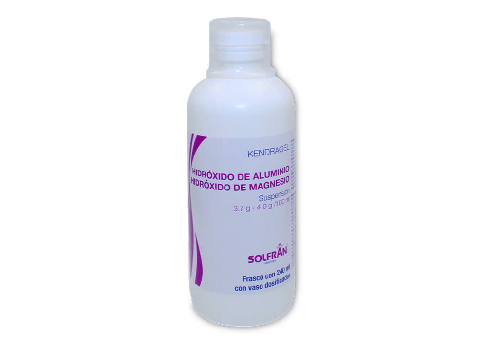 KENDRAGEL FCO 240 ML HIDROXIDO/ALUMINIO