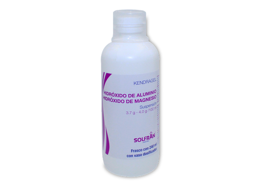 KENDRAGEL FCO 240 ML HIDROXIDO/ALUMINIO