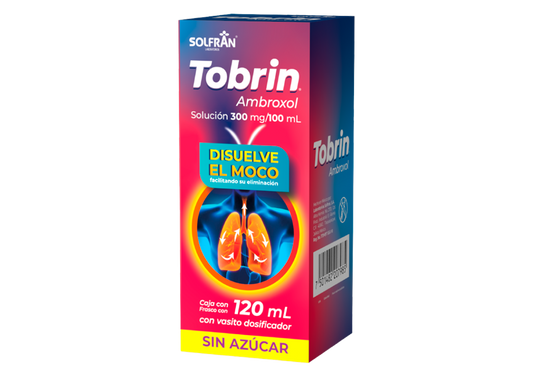 TOBRIN AMBROXOL 300MG/100ML FCO 120 ML