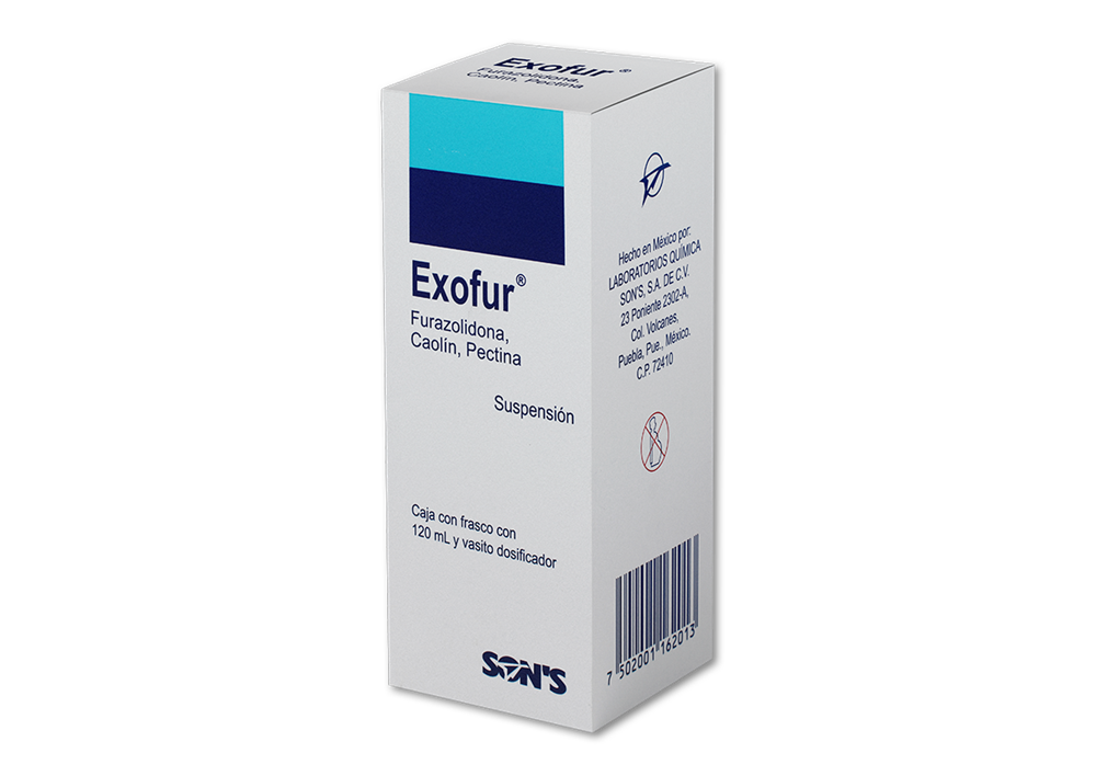 EXOFUR 1 SUSP 350MG/120 ML