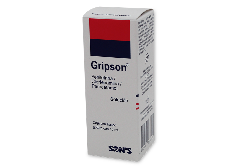 GRIPSON 1 GOT 60/5/2MG/15 ML
