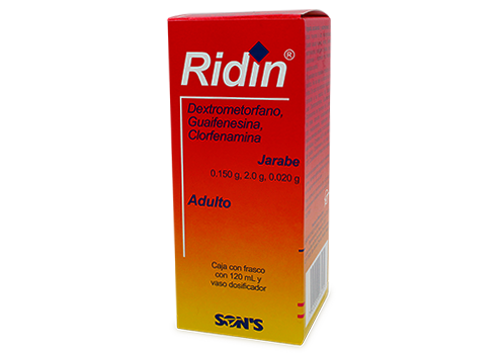 RIDIN ADULTO 1 JBE 7.5/1/100MG/5/120 ML