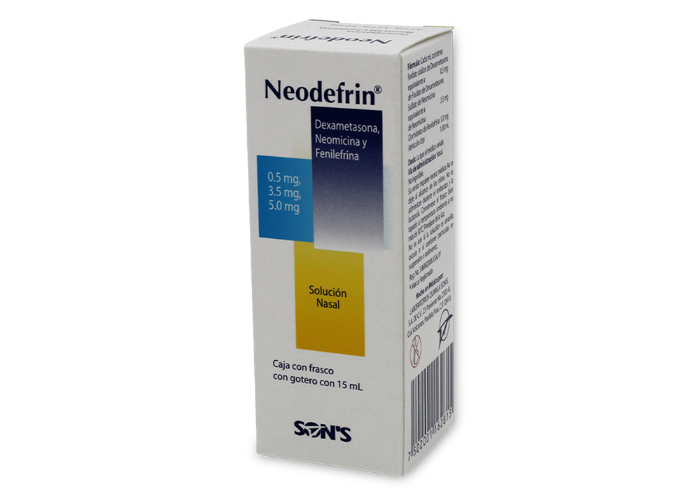 NEODEFRIN 1 GOT 3.5/2.5/1MG/1/15 ML