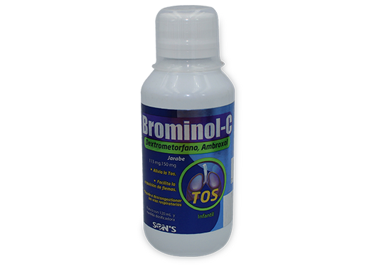 BROMINOL-C 1 SOL 113MG/150 MG/120 ML