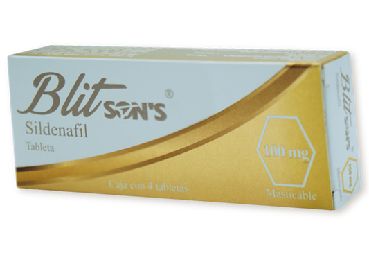 BLITSON S 4 TAB MAST 100 MG