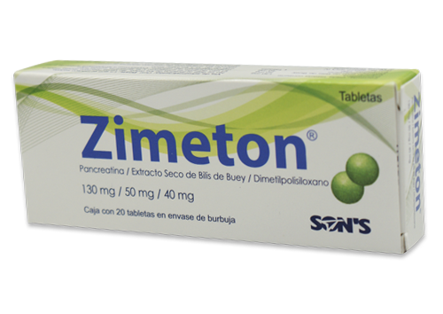 ZIMETON 20 TAB 130/50/40 MG