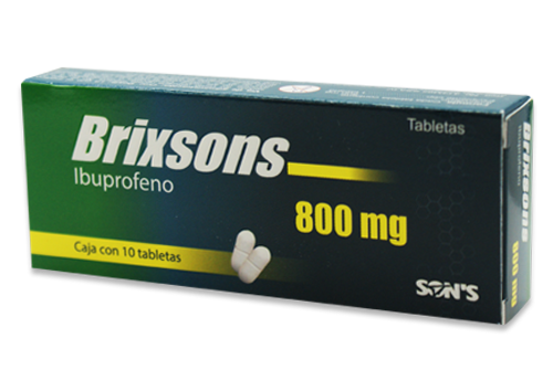 BRIXSONS 10 TAB 800 MG