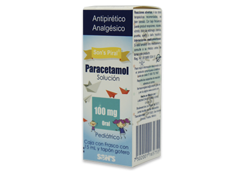 SONS PIRAL PED 1 GOT 100MG/15 ML