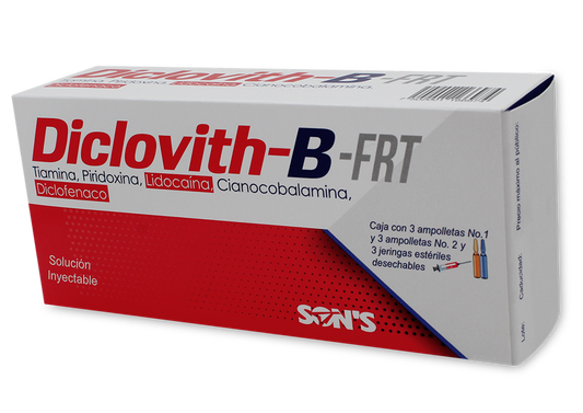 DICLOVITH-B-FRT 3 AMP 5/100/100/75/20MG/