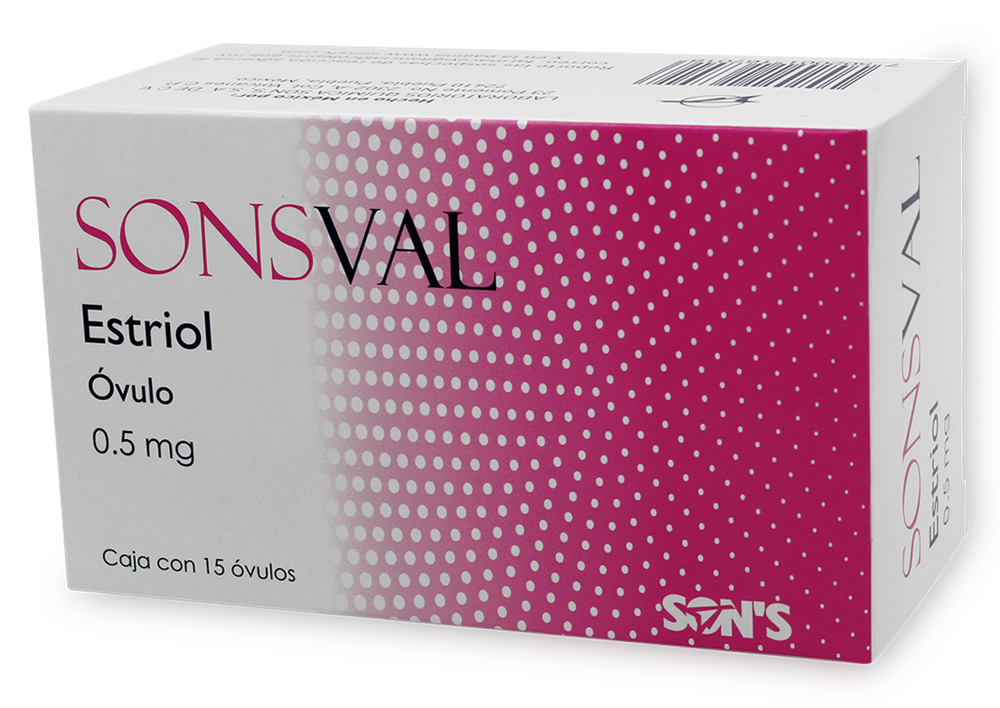 SONSVAL .5 MG 15 OVULOS