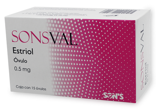 SONSVAL .5 MG 15 OVULOS